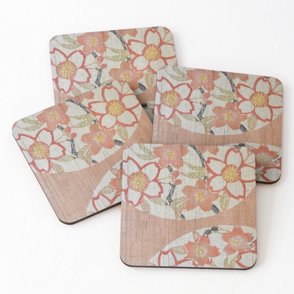 Item preview, Cherry Blossom Pattern Printed on Warm Textile designed and sold by MiraNadaPrints.