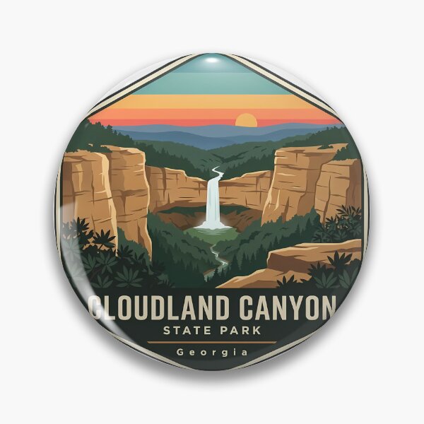 Item preview, Cloudland Canyon State Park Georgia Print designed and sold by DetourDgn.