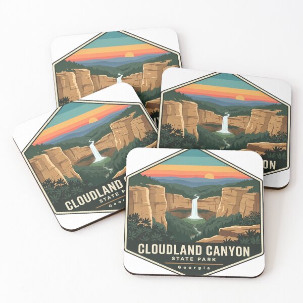Item preview, Cloudland Canyon State Park Georgia Print designed and sold by DetourDgn.