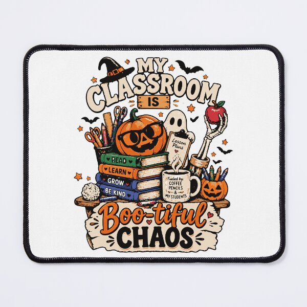 Item preview, My Classroom Is Boo-tiful Chaos Halloween Teacher designed and sold by Sunday.Supply.