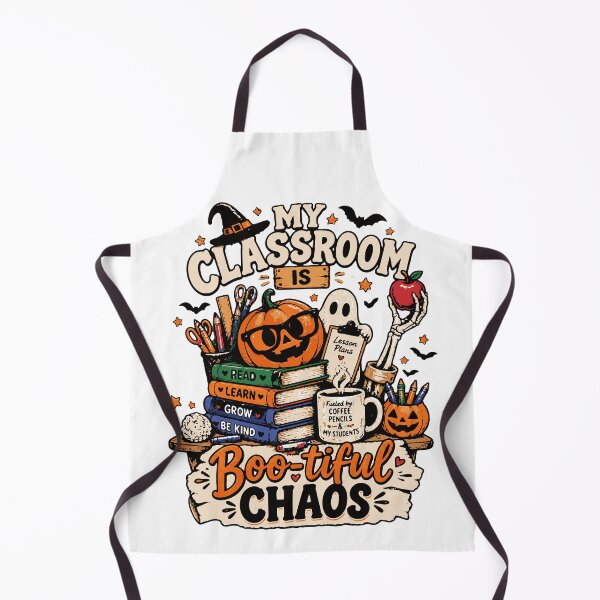 Item preview, My Classroom Is Boo-tiful Chaos Halloween Teacher designed and sold by Sunday.Supply.