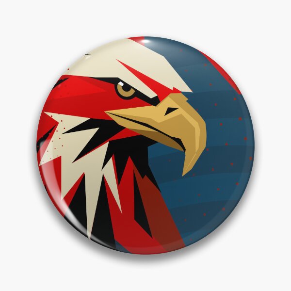 Item preview, Patriotic American Bald Eagle Star And Stripes designed and sold by chaaval.