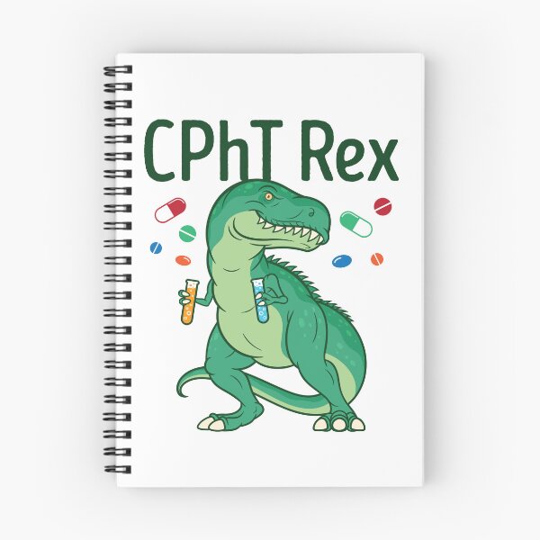 Item preview, CPhT Rex Funny Pharmacy Tech Technician designed and sold by jaygo.