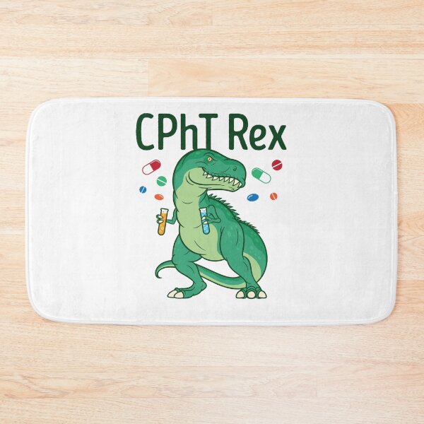 Item preview, CPhT Rex Funny Pharmacy Tech Technician designed and sold by jaygo.