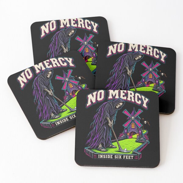 Item preview, Grim Reaper Mini Golf No Mercy Inside Six Feet Graphic designed and sold by EXILE Art Co.