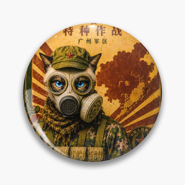 Item preview, Special Forces Cat Posters - Chinese People's Liberation Army Special Forces Group of the Guangzhou (CN) designed and sold by OPERATOR-7794.
