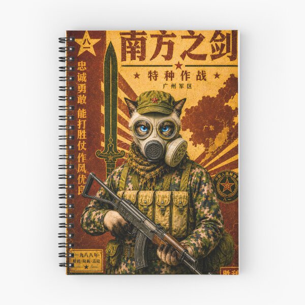 Item preview, Special Forces Cat Posters - Chinese People's Liberation Army Special Forces Group of the Guangzhou (CN) designed and sold by OPERATOR-7794.