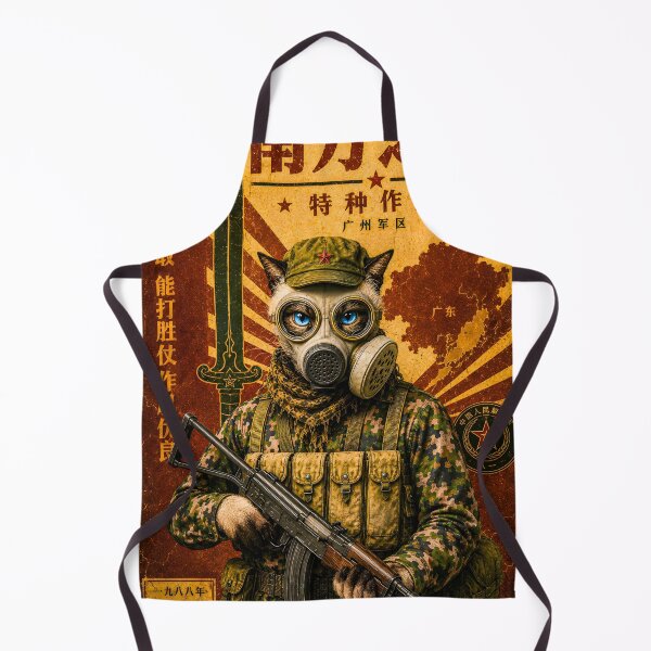 Item preview, Special Forces Cat Posters - Chinese People's Liberation Army Special Forces Group of the Guangzhou (CN) designed and sold by OPERATOR-7794.