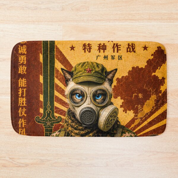 Item preview, Special Forces Cat Posters - Chinese People's Liberation Army Special Forces Group of the Guangzhou (CN) designed and sold by OPERATOR-7794.