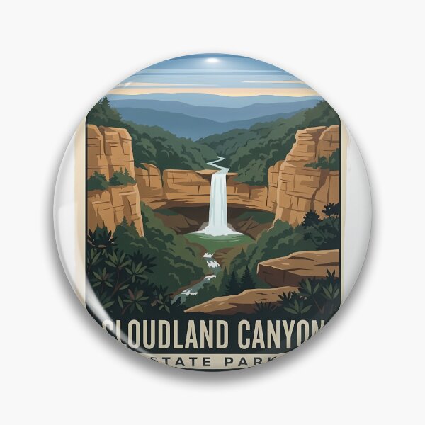 Item preview, Cloudland Canyon State Park Georgia Design designed and sold by DetourDgn.