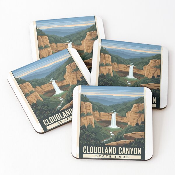Item preview, Cloudland Canyon State Park Georgia Design designed and sold by DetourDgn.