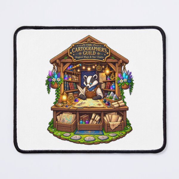 Item preview, The Cartographer’s Guild | Magical Maps & Star Charts | Enchanted Woodland Mapmaker designed and sold by MrDev.