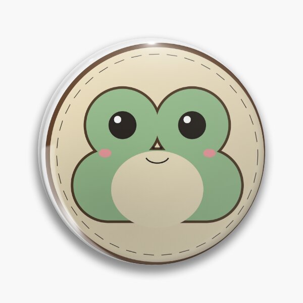 Item preview, Cute Frog Embroidered Patch Sticker | Kawaii Retro Badge Design designed and sold by DZ Vibe Studio.