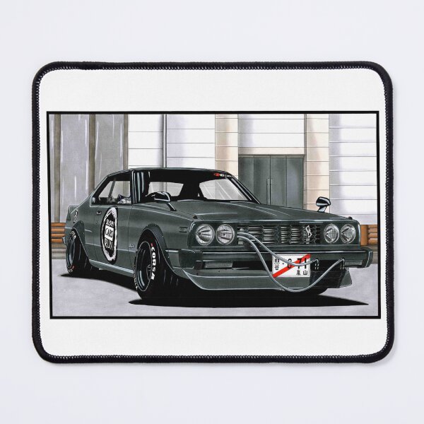 Item preview, Exclusive drawing legendary Japanese JDM street stance car Nissan Skyline Turbo C210 designed and sold by Cars23.