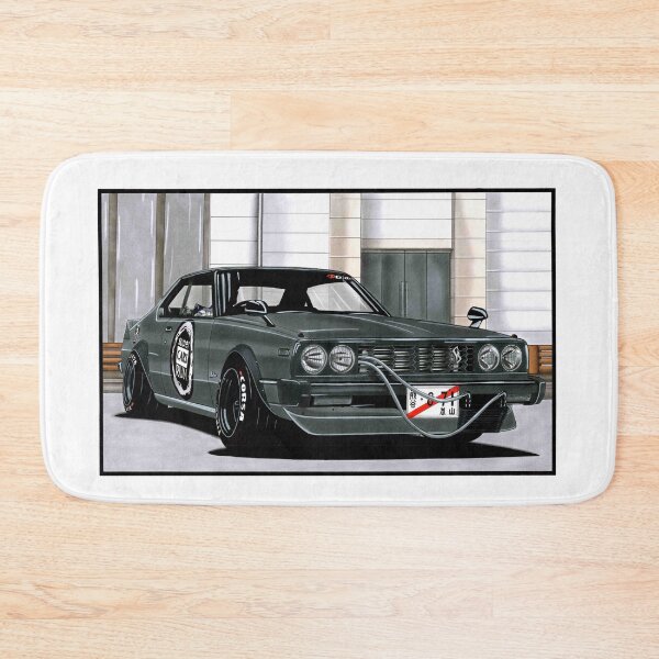 Item preview, Exclusive drawing legendary Japanese JDM street stance car Nissan Skyline Turbo C210 designed and sold by Cars23.
