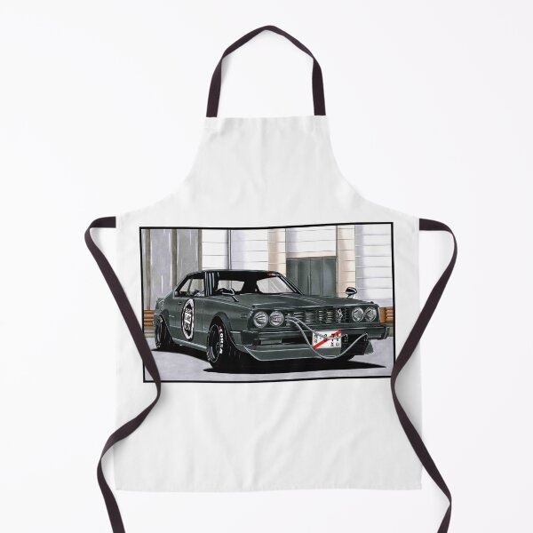 Item preview, Exclusive drawing legendary Japanese JDM street stance car Nissan Skyline Turbo C210 designed and sold by Cars23.