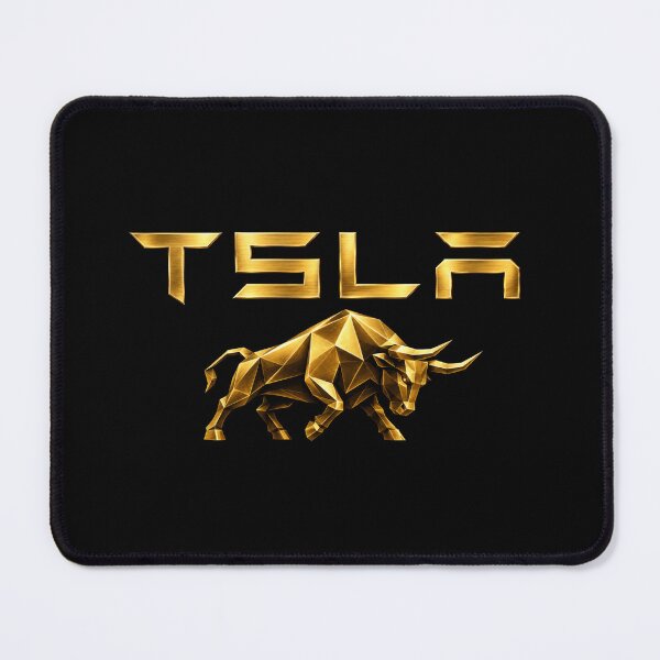 Item preview, TSLA Bull – Stock Market Investor Design designed and sold by TEEJAMBOREE.