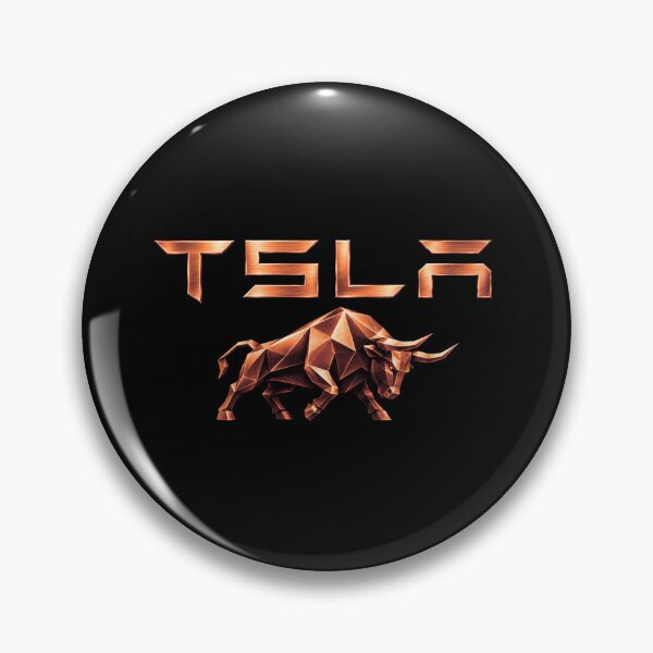 Item preview, TSLA Bull – Stock Market Investor Design designed and sold by TEEJAMBOREE.