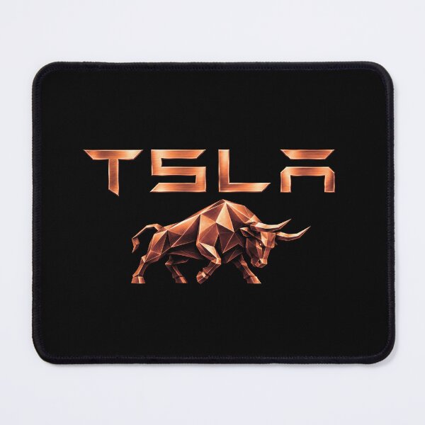 Item preview, TSLA Bull – Stock Market Investor Design designed and sold by TEEJAMBOREE.