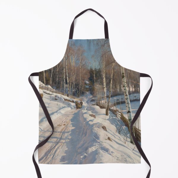 Item preview, Sleigh Ride on a Sunny Winter Day | Peder Mønsted designed and sold by Oliveirallan.