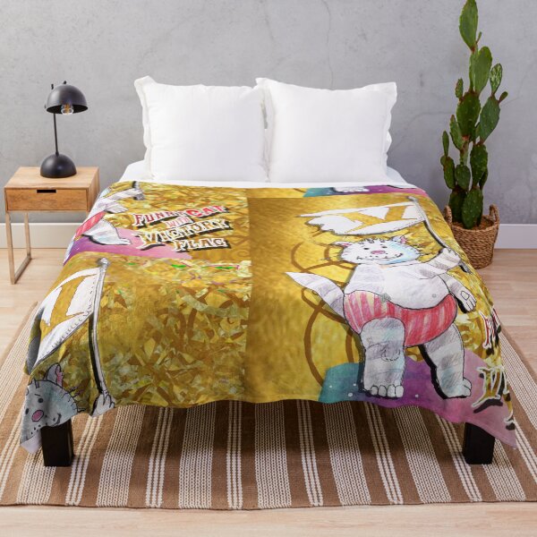 Item preview, Funny Cat With Victory Flag (Original Drawing by ACCI) designed and sold by VanyssaGraphics.