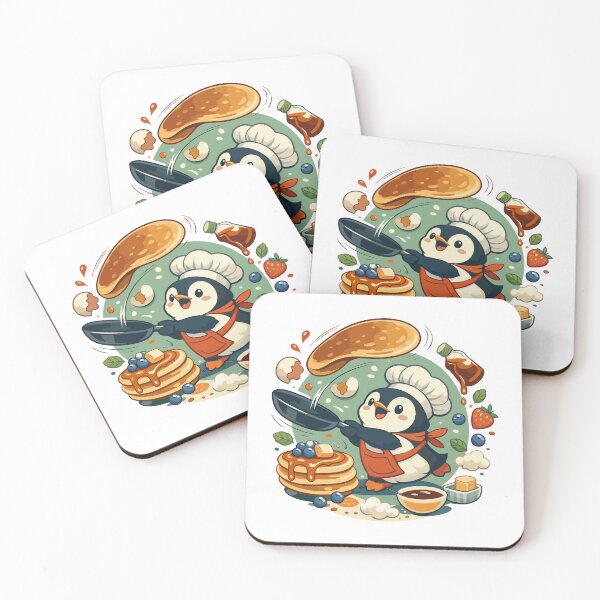 Item preview, Penguin Chef Funny Cartoon Gift for Food Lovers, Cooking Fans & Kids designed and sold by stylishdzign.