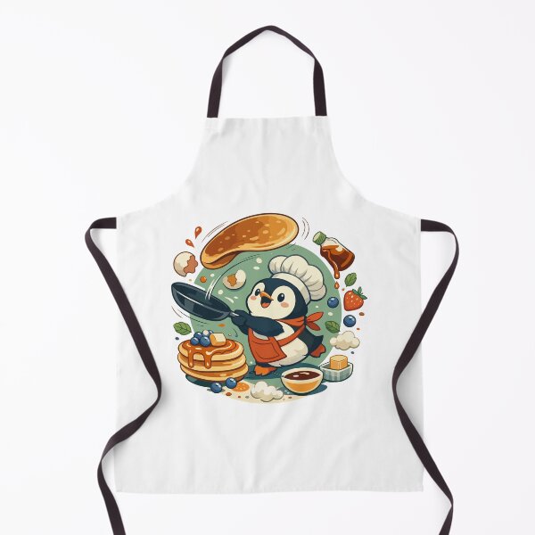 Item preview, Penguin Chef Funny Cartoon Gift for Food Lovers, Cooking Fans & Kids designed and sold by stylishdzign.