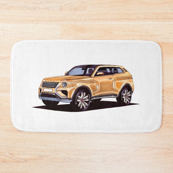 Item preview, Exclusive drawing prototype yellow SUV  designed and sold by Cars23.