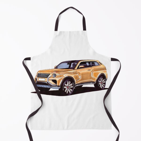 Item preview, Exclusive drawing prototype yellow SUV  designed and sold by Cars23.