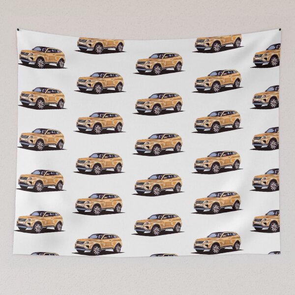 Item preview, Exclusive drawing prototype yellow SUV  designed and sold by Cars23.