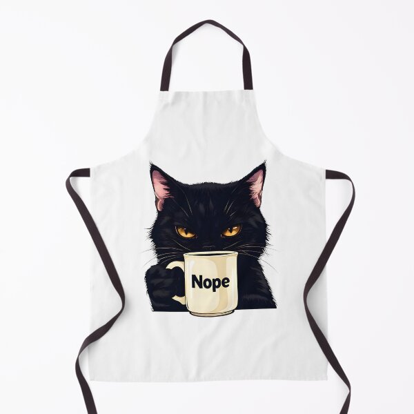 Item preview, Nope Grumpy Cat With Coffee Cup – Sarcastic Coffee Lover Design | Limited Edition designed and sold by depari22.