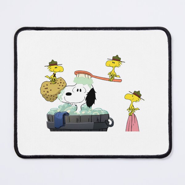 Item preview, Snoopy Bath Time – Cute Peanuts Cartoon Dog In The Tub | Fun Kids Art | Limited Edition designed and sold by CrzyMonk.