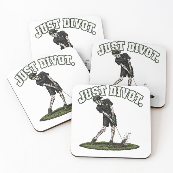 Item preview, Just Divot Skeleton Golfer Graphic Design designed and sold by EXILE Art Co.