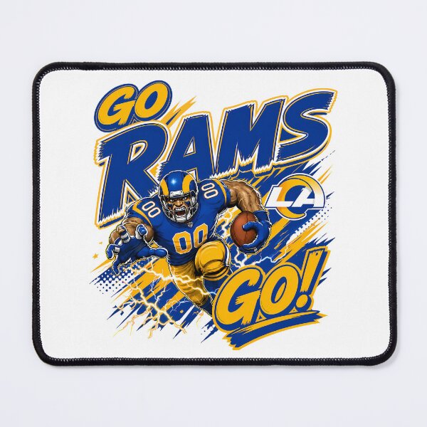 Item preview, Go Rams Go! Los Angeles Rams Football Fan #0025 designed and sold by GLUVY-THEME.
