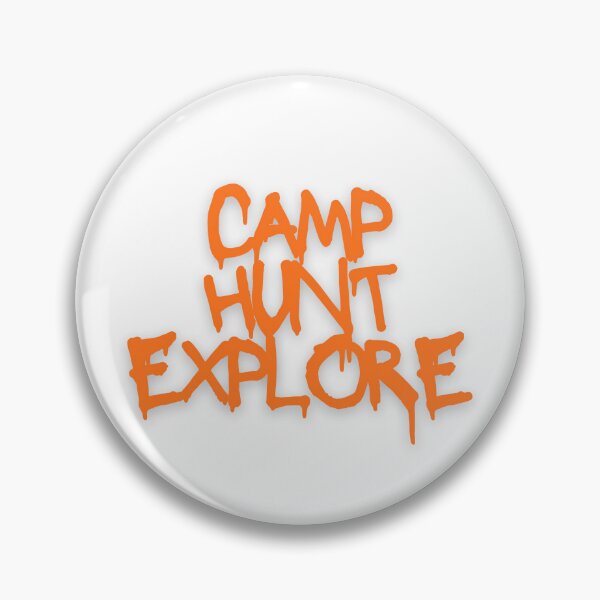 Artikelvorschau, Camp Hunt Explore Orange Drip Design entworfen und verkauft von WearTheVibe Store.
