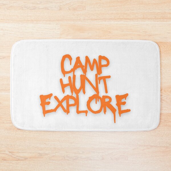 Item preview, Camp Hunt Explore Orange Drip Design designed and sold by WearTheVibe Store.
