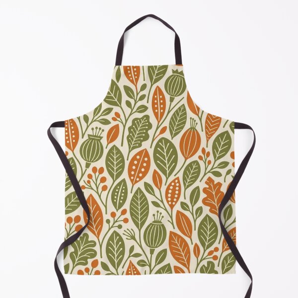 Item preview, Retro Mod Botanical Leaves Seamless Pattern | Vintage Mid Century Modern Repeat Design designed and sold by StickyGuys.