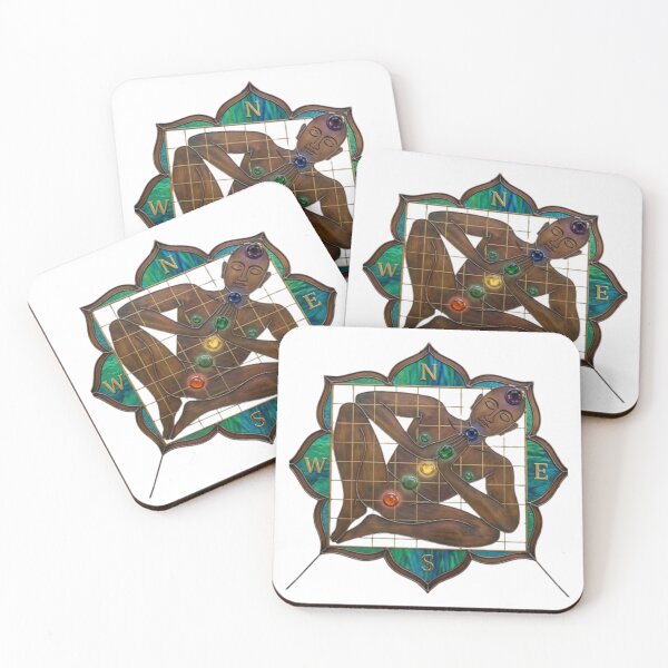 Item preview, Cosmic Vâstumandala: The Divine Game of the Devas and Asuras (Sacred Stained Glass) designed and sold by retro-ether.