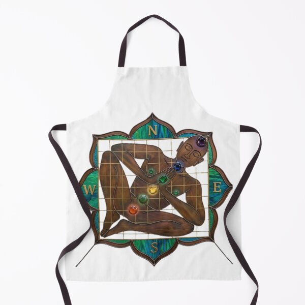 Item preview, Cosmic Vâstumandala: The Divine Game of the Devas and Asuras (Sacred Stained Glass) designed and sold by retro-ether.