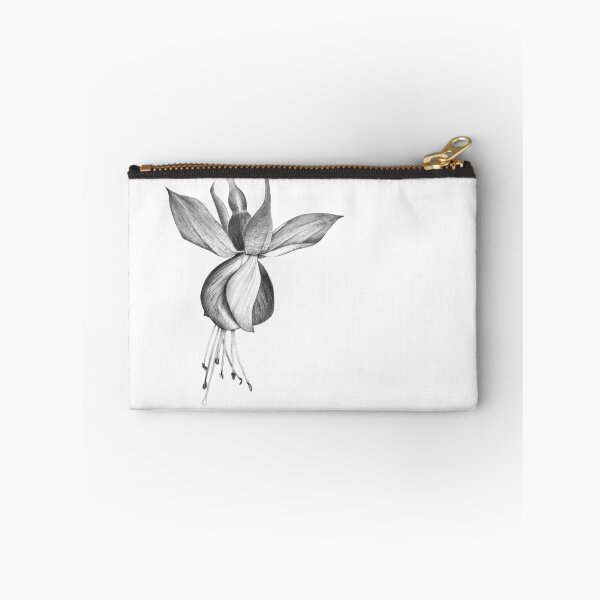 Item preview, Fuchsia: Botanical Graphite Drawing designed and sold by AnnaProninaArt.