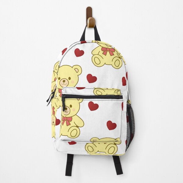 Item preview, Cute Teddy Bear & Hearts Seamless Pattern – Kawaii Bear Love Design designed and sold by Bluepanda21.