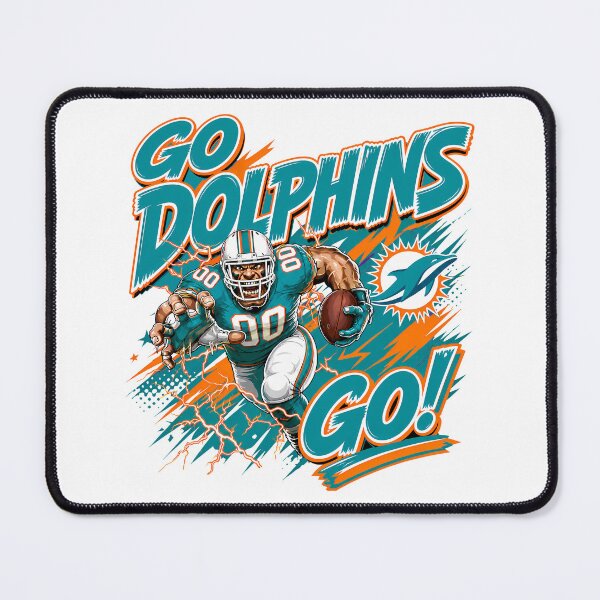Item preview, Go Dolphins Go! Miami Dolphins Football Fan #0023 designed and sold by GLUVY-THEME.
