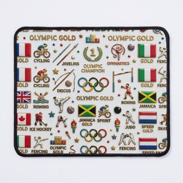 Item preview, Olympic Sports & Study Sticker Sheet designed and sold by Sheenkhan.