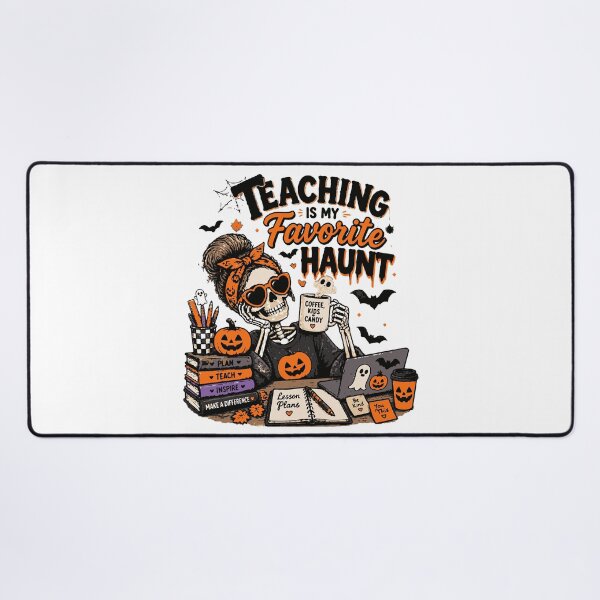 Item preview, Teaching Is My Favorite Haunt Halloween Teacher designed and sold by Sunday.Supply.