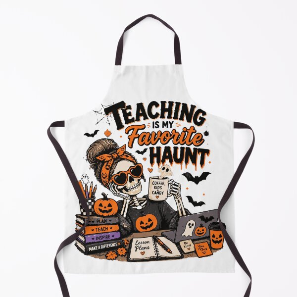 Item preview, Teaching Is My Favorite Haunt Halloween Teacher designed and sold by Sunday.Supply.