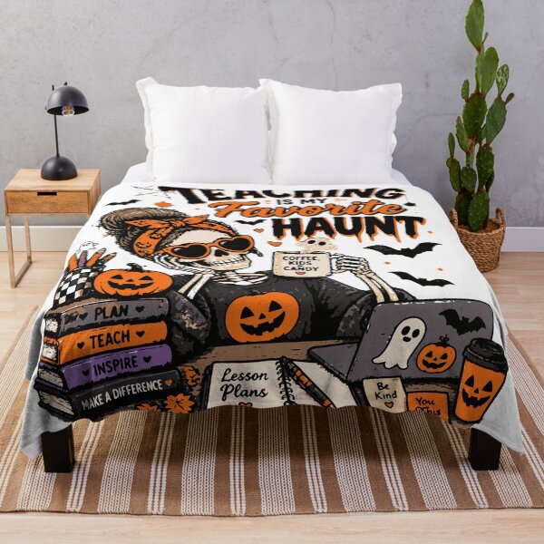 Item preview, Teaching Is My Favorite Haunt Halloween Teacher designed and sold by Sunday.Supply.