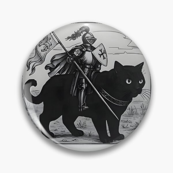 Item preview, Defend Your Local Public Library – Funny Knight Cat Illustration Tee | Perfect Gift For You And Friends designed and sold by depari22.