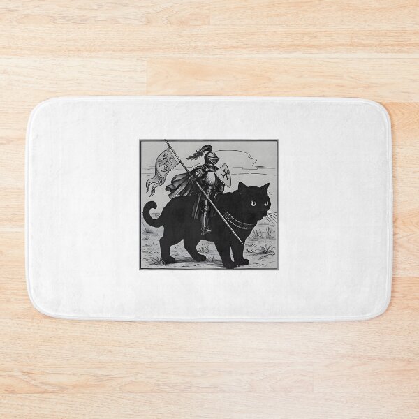 Item preview, Defend Your Local Public Library – Funny Knight Cat Illustration Tee | Perfect Gift For You And Friends designed and sold by depari22.