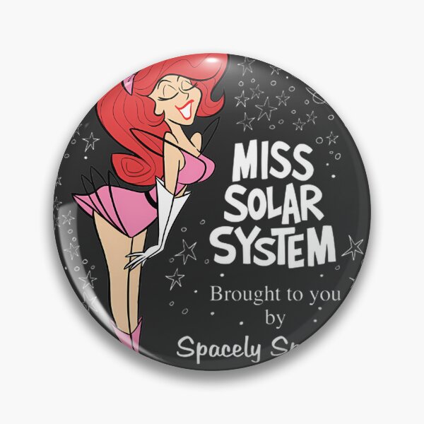 Item preview, Miss Solar System Cartoon Character – Cute Space Girl Art For Shirts, Stickers & Phone Cases | Perfect Gift For You And Friends designed and sold by CrzyMonk.