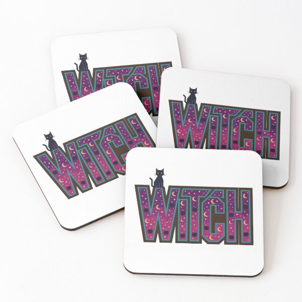 Item preview, Witchy Cat Halloween Magic designed and sold by AliveStyle.